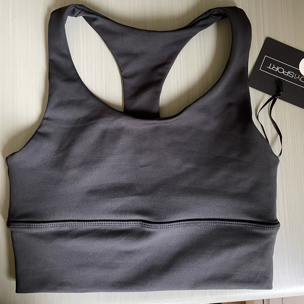 Black small DYI sports bra